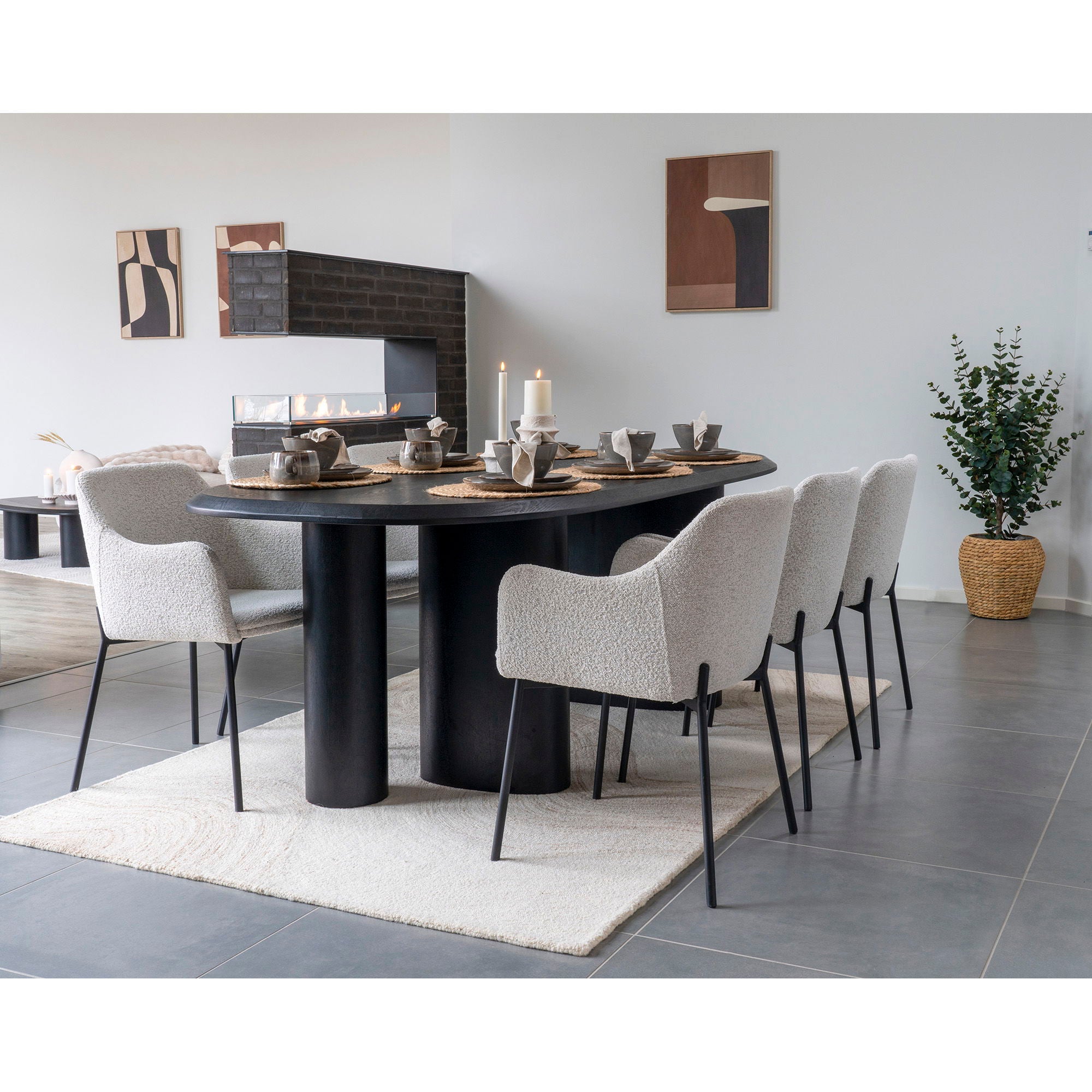 Farbe  Cape Town – Leinwandbild, braun/beige, 50×70 cm
